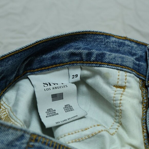 SIWY Los Angeles Women’s Wide Leg Jeans Size 29  High Rise - Picture 3 of 12